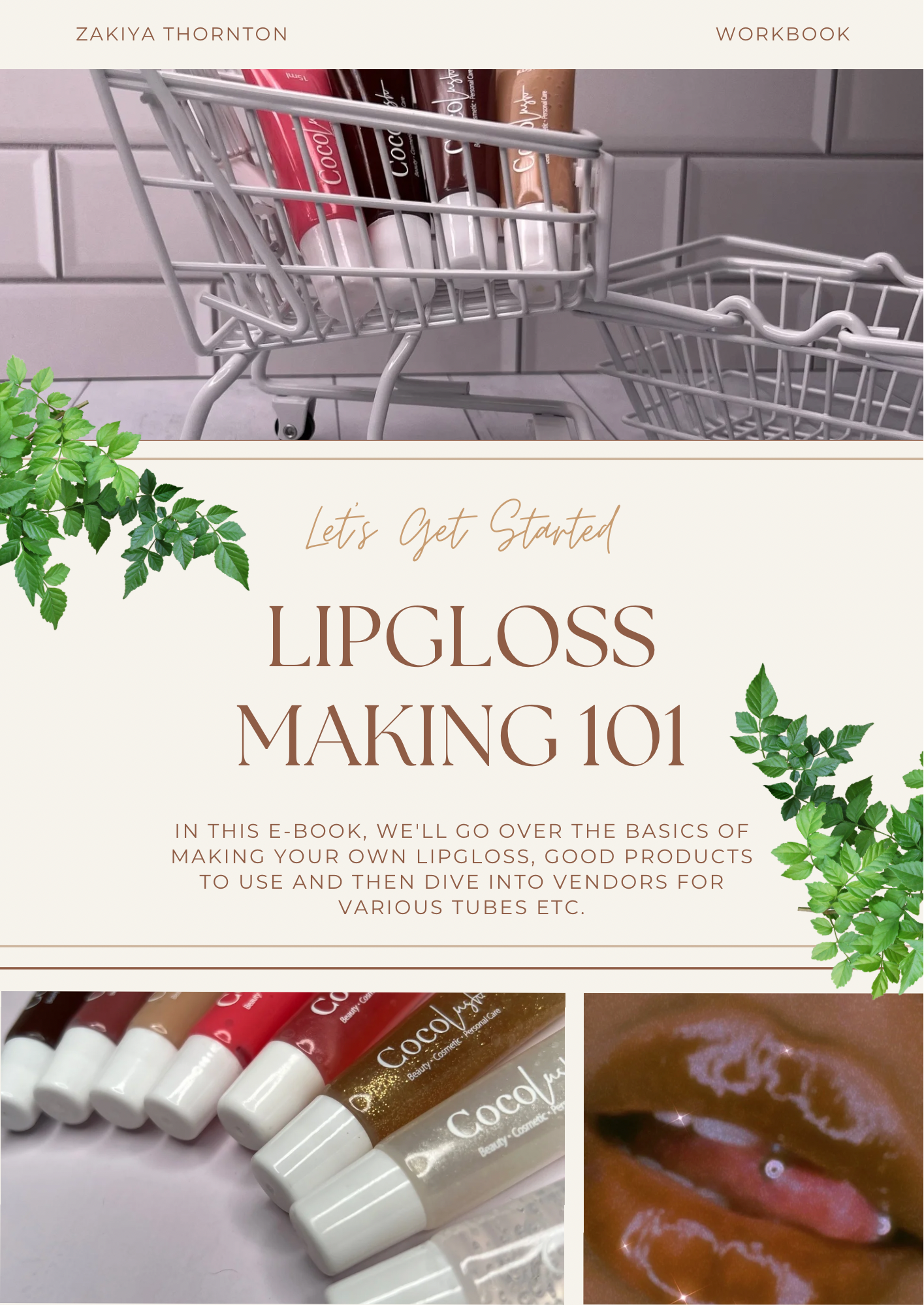 Lipgloss Making 101 Ebook